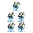 thumbnail image 3 of Ramo de flores artificiales Matsuzay para boda portátil Azul, 3 of 6