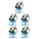 thumbnail image 1 of Ramo de flores artificiales Moyic Oficina Hotel Interior Exterior Simulación Flores Azul, 1 of 6