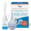 WaxBgone Earwax Removal Kit with Drops & Large 2-oz Ear Bulb Syringe - Safe & Effective Ear Cleaning Kit for Adults & Kids - Wax Softening Formula Loosens Earwax with Gentle Foaming Action - 0.5 Oz.