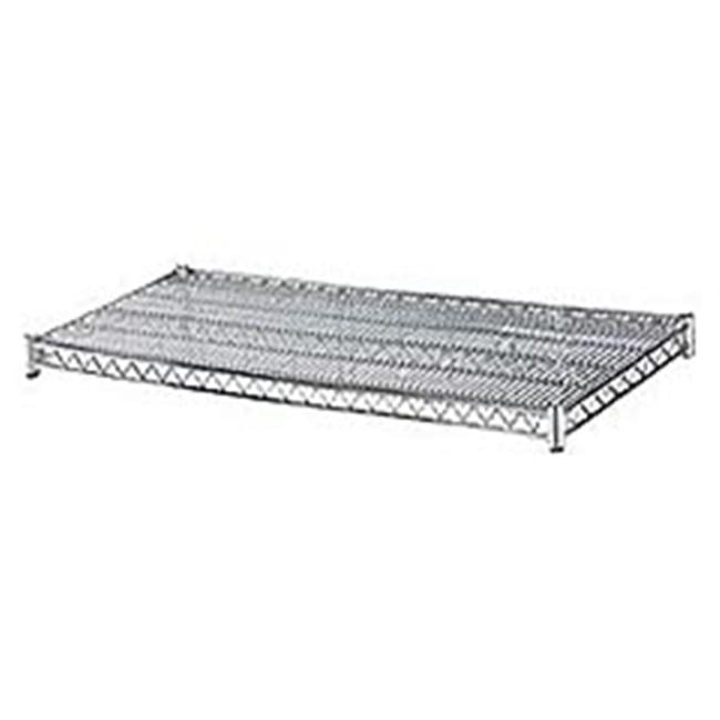 R&B Wire SH1848 18 in. x 48 in. Replacement Linen Rack Wire Frame Shelf