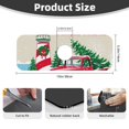 thumbnail image 2 of Sikiie Merry Christmas 1 Splash Guard for Sink Faucet-1 PC Super Absorbent Fast Drying Mat Sink Gadgets-Splash Guard for Kitchen, Sink Mat, 2 of 7