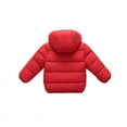 thumbnail image 3 of Karlsitek Kids Children Winter Warm Jacket Plus Velvet Cotton Coat Toddler Outerwear Down Coat for 1-6T Boys Girls, 3 of 4