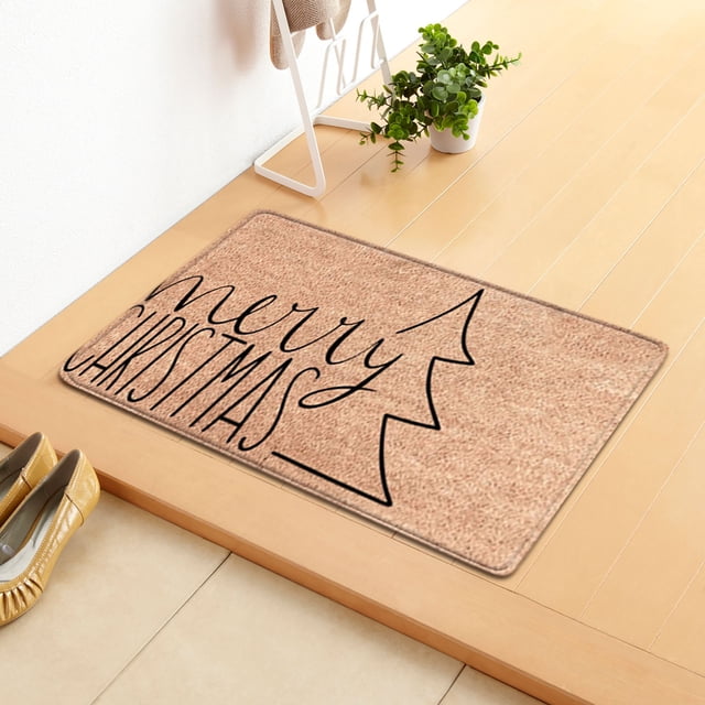 Ganfancp Christmas Door Mat Gnome Alfombra para El Suelo Pasillo Cocina Alfombra para Los Pies Alfombra Suave Ofertas Del Día 1X Alfombrilla