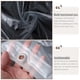 thumbnail image 3 of Raindrops De Ducha Transparente Reutilizable Impermeable Para Con, 3 of 7