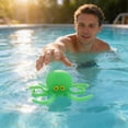 thumbnail image 4 of Octopus Squeeze Toy Children's Bath Toy TPR Water Play Stress Relief Octopus, Squirt Sprinkler Fun for Pool Beach Shower, Sensory Fidget Toy for Kids Adults,Green, 4 of 6