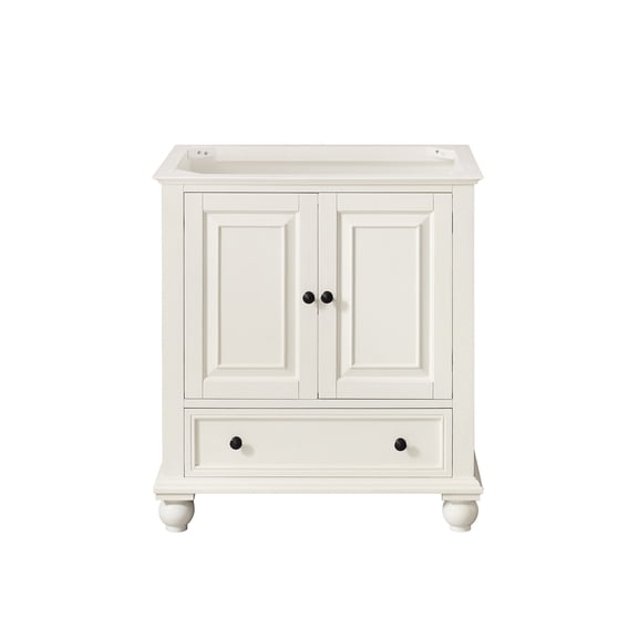 Avanity THOMPSON-V30-FW Thompson 30" Single Free Standing Vanity Cabinet Only – - White