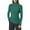 Green, variant on Women's Winter Warm Half Turtleneck Button Down Pullover Sweater Top Soft Comfortable Casual Knitwear Fashion