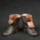 thumbnail image 2 of Zapatos De Botines Para Hombre A Escala 2x1/6 Para De Acción De Cuerpo De Hombre De 12 Pulgadas Marrón Zulema Botas masculinas de figura de acción, 2 of 5
