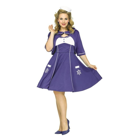 Sweet Sailin' Adult Plus Halloween Costume