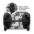 thumbnail image 2 of Hirioo Mallard Ducks And Roses for Elasticity Suitcase Cover (No luggage Included) Durable Luggage Protector Fits 18-32 Inch Luggage-Medium, 2 of 7