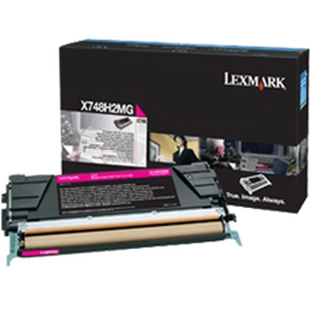 Cartouche de Toner Laser Magenta pour Lexmark / IBM C746