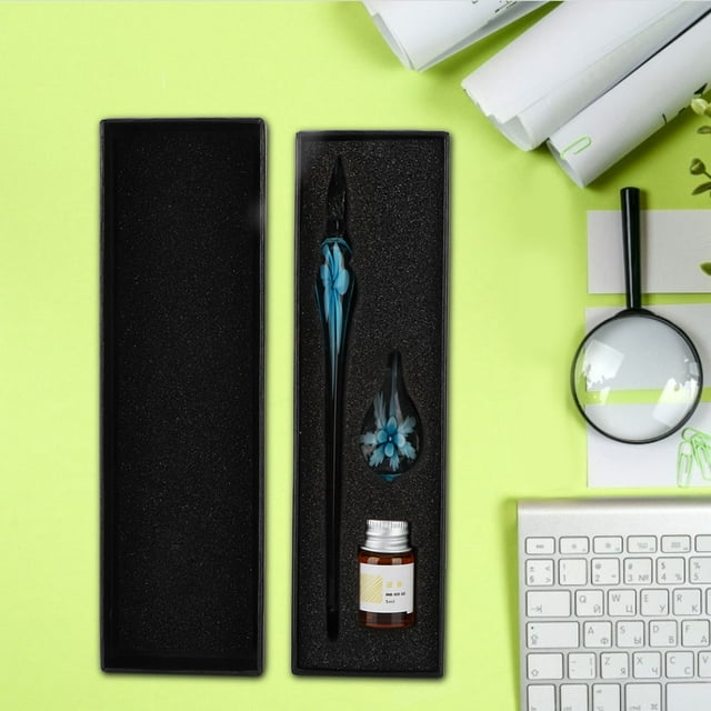 Caligraphy Pen Set Glass Caligraphy Pens Retro Signatures Friends For Family For Essays