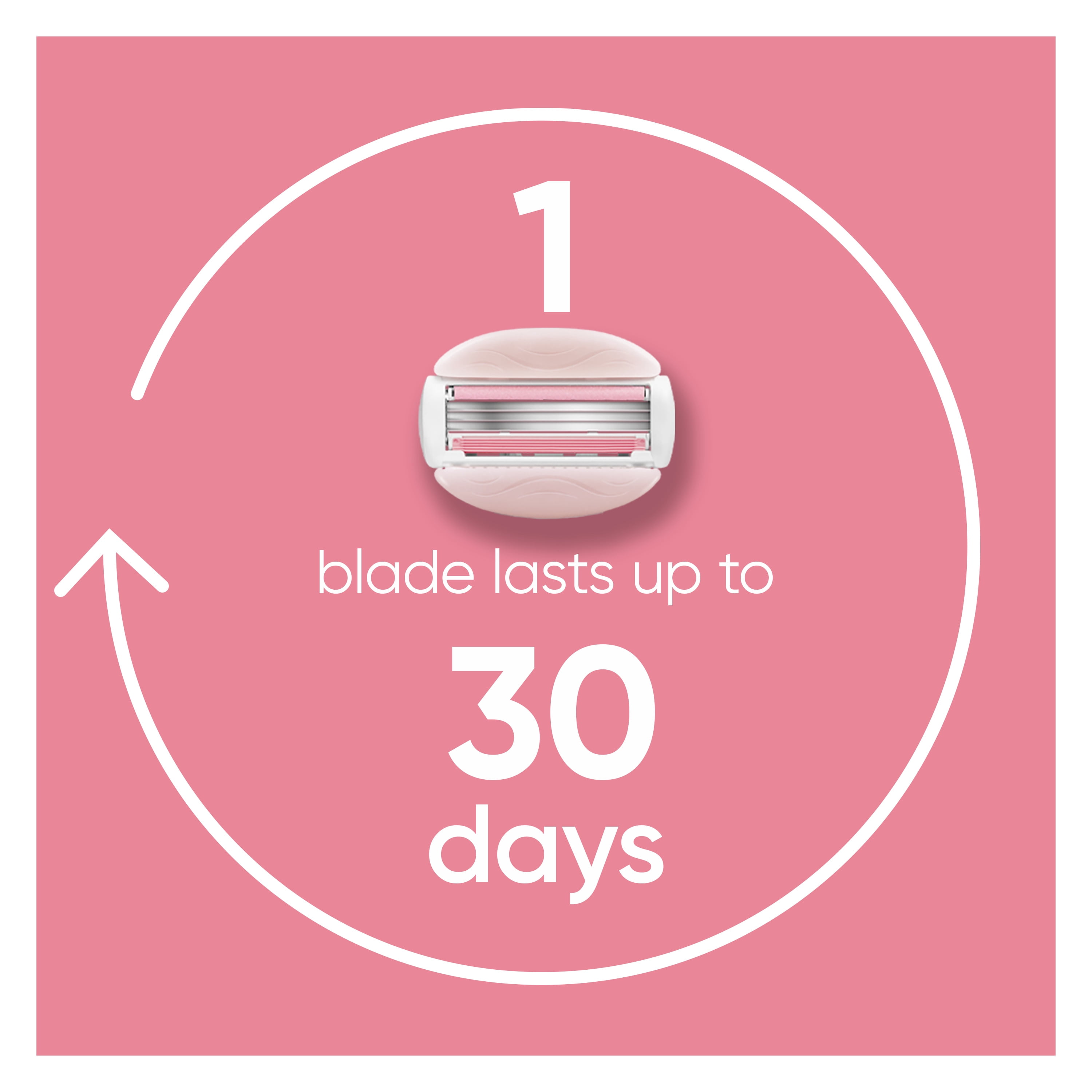 Venus ComfortGlide3 White Tea Manual Razor Bundle with 10 Blade Cartridge Refill