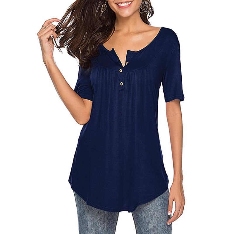 Women Cat Printing Tees Shirt Short Sleeve Round Neck T Shirt Casual Blouse Loose Fit Tunic Tops for Girls Ladies