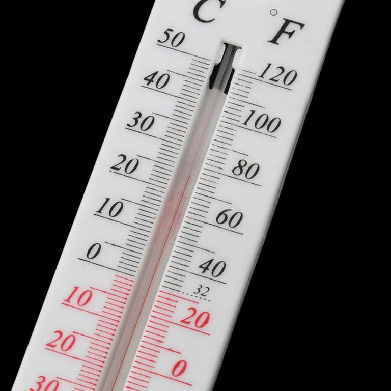 Large 16-Inches Wall Thermometer- Room Temperature Measurement/Ambient  Temperature Celsius Fahrenheit Sensor