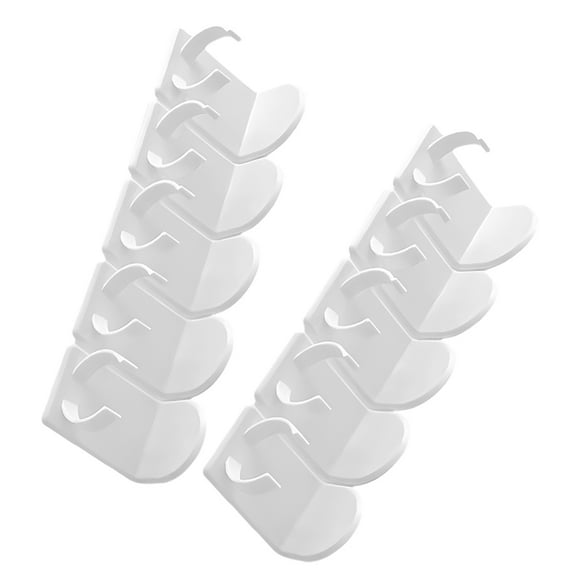 VERDANVERSE perfume holder for women Wall Storage Holder White PP 2pcs