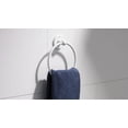thumbnail image 3 of Richelieu 406 Euro 6" Towel Ring - White, 3 of 7