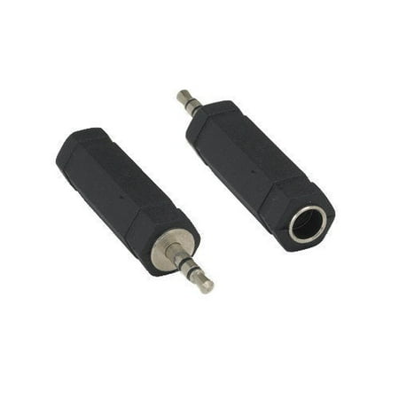 0.25 Inch Female Adapter - Kentek 3.5mm 1/8 inch AUX male to 1/4