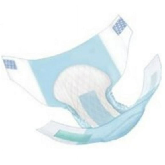 Wings HL Ultra 3D Adult Brief, Unisex, Bariatric,XL 59-64 Inch, Beige-Pack of 15