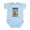Sky Blue, variant on CafePress - Heaven Sent Shih Tzu Infant Bodysuit - Baby Light Bodysuit, Size Newborn - 24 Months