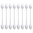 thumbnail image 2 of RAGUPEL 300 Baby Safety Cotton Swabs with Large Tips for Newborns,Infants,Children,100% Organic Cotton,White Paper Sticks,Pack of 5 60 Swabs Total (5 Paper Boxes), 2 of 7