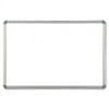 Best-Rite Magne-Rite Magnetic Dry Erase Board, 36 x 24, White, Silver Frame
