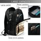 thumbnail image 4 of Easygdp Train Mochila para Laptop de Viaje con Puerto USB, Mochila para Laptop con Puerto de Carga USB para Mujeres y Hombres, 4 of 7