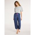 thumbnail image 2 of Joyspun Women's Cropped Knit Sleep Pants, Sizes S to 3X, 2 of 6
