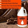 thumbnail image 2 of KROIL Kano Exrust Industrial Strength Rust Remover (Liquid-1 Gallon Bottle-Single), Penetrating Rust Removal for Steel, Stainless Steel, Wrought Iron, Cast Iron, Sheet Metal, Car, Automotive (EX011), 2 of 5