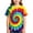 Yellow, variant on Girls’ Rainbow Tie Dye T-Shirt, Short Sleeve Crewneck Graphic Tee, Colorful Casual Summer Top for Kids