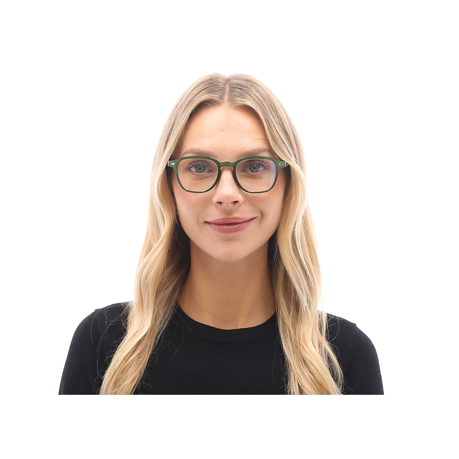 SAV Optitek Blue Light +2.00 Reading Glasses Dark Olive (E7313)