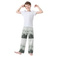 thumbnail image 2 of FORMRS Boys Pajama Pants with Pockets Size 13-14Y Kids Lounge Sleep Bottoms, Foggy Forest, 2 of 8