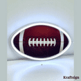 thumbnail image 2 of Craftnamesign Football Ball Neon Acrylic Print Sign, Football Club Decor, Football Sign, 2 of 4