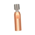 thumbnail image 3 of Throat,Piezas de impresora 3D Heatbreak Throats,1,75 mm Heatbreak Throats Piezas de repuesto,Extrusor Hot End Throat Boquilla de acero inoxidable,Extrusor Tubo de garganta del cabezal de, 3 of 8