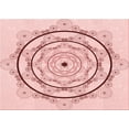 thumbnail image 1 of Ahgly Company Indoor Rectangle Patterned Light Rose Pink Area Rugs, 5' x 7', 1 of 6
