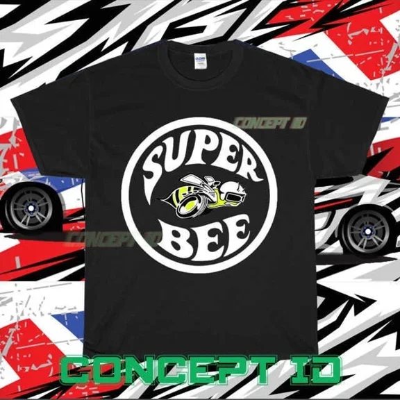 Reprint Rare NEW SHIRT SUPER BEE LOGO UNISEX T-SHIRT SIZE S-5XL FUNNY AMERICAN USA SIZE S-5XL