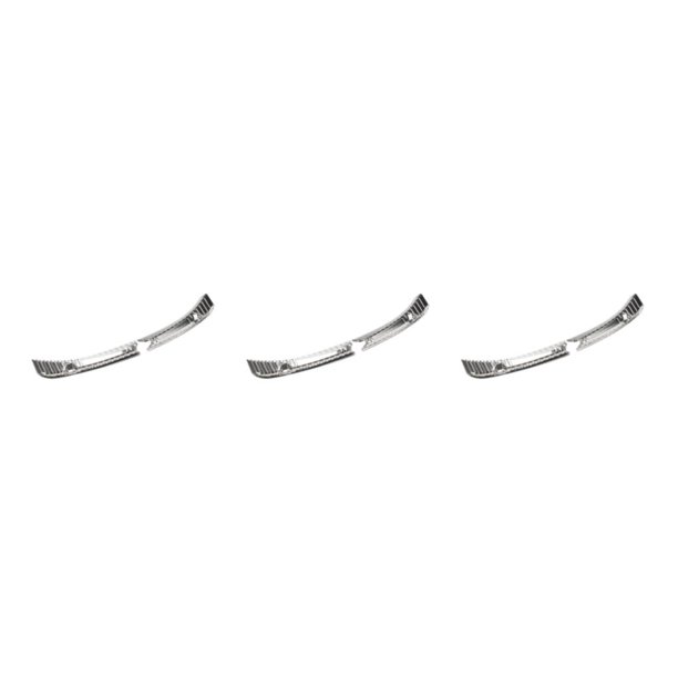 Speravity 1 par de protectores traseros internos de acero inoxidable para Tesla Model 3 Car Silver Type1 NO1