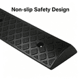 thumbnail image 3 of RIONIMA 2026 New Rubber Curb Ramps Threshold Ramp Slope Ramp for Driveway Car Motorcycle Loading Dock for Garage,Driveway,Warehouse,Workshop, 3 of 6