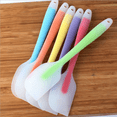 thumbnail image 1 of Espátula de silicona colorida para repostería, espátula de silicona para crema de pasteles Vhermosa JQFLD226, 1 of 6