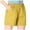 Yellow, variant on GEWSEY Women Casual Shorts Drawstring Comfy Elastic Waist Shorts Summer Pull On Short with Pockets(S-2XL) White, XL