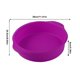 thumbnail image 5 of Wosthever Molde de silicona para pasteles de 4, 6, 8 y 10 pulgadas, molde de silicona para hornear, herramienta para hornear, bandeja Herramientas y accesorios para hornear Violeta, 5 of 6