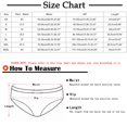 thumbnail image 2 of Zpanxa Womens Underwear, Period Underwear for Women, Plus Size Cotton Solid Color Postpartum Recovery Physiological Underwear Stretch Soft Menstrual Panties Black XS, 2 of 7