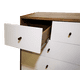 thumbnail image 3 of Cajonera Moderna De 6 Cajones Diseño Minimalista Comoda blanca, 3 of 3