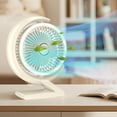 thumbnail image 5 of XGFHYJEH Desk Fan, Box Fan, Small Fan, Box Fans for Home, Desk Fans under $15.00, Small Box Fan, Portable Personal Quiet Electric Fan for Home, Plastic, 5 of 6