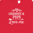 thumbnail image 3 of Inktastic Grammie and Papa Love Me Baby Sweatshirt, 3 of 4