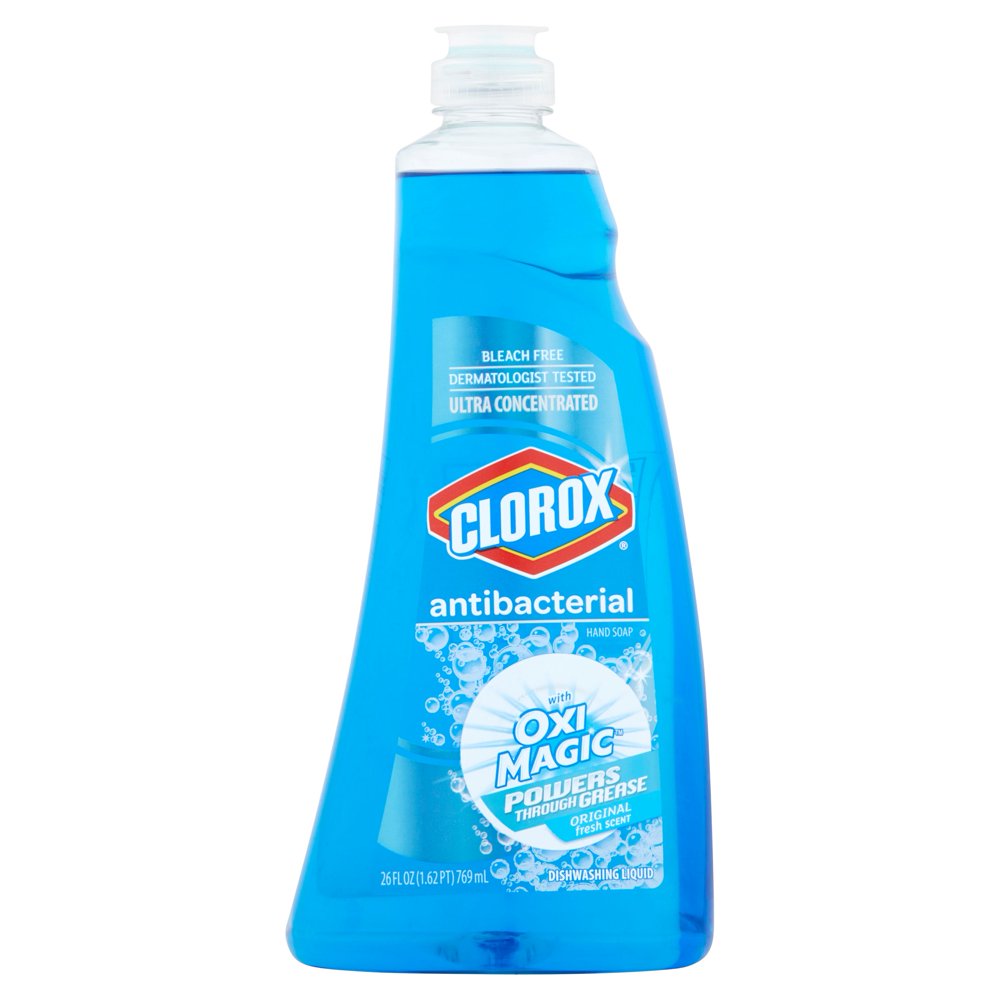Clorox Antibacterial Dish Soap, Fresh, 26 Fl Oz