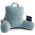 thumbnail image 1 of Nestl Almohada de Lectura para Niños y Adolescentes, Pequeña con Respaldo Brazos, Descanso Cama Memory Foam Triturada, Color Azul Piedra., 1 of 6