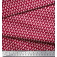 thumbnail image 3 of Soimoi Cotton Cambric Fabric Floral Block Print Sewing Fabric Yard 56 Inch Wide, 3 of 3