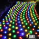 thumbnail image 2 of Guirnalda de luces LED de malla grande para exteriores, 672 luces LED de 24 V CC, 6 x 4 m, 8 modos, para decoración de arbustos y arbustos, 2 of 5