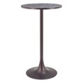 thumbnail image 2 of Table de Bar Noire et Bronze, 2 of 5